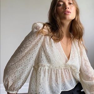 aritzia Sunday best jinx blouse